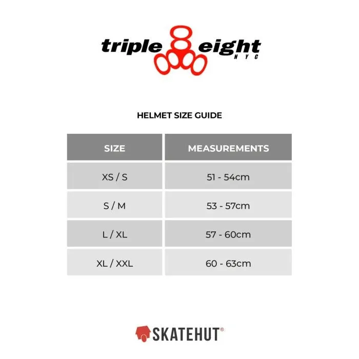 Triple 8 Certified Helmet SS Gun Matte Rubber