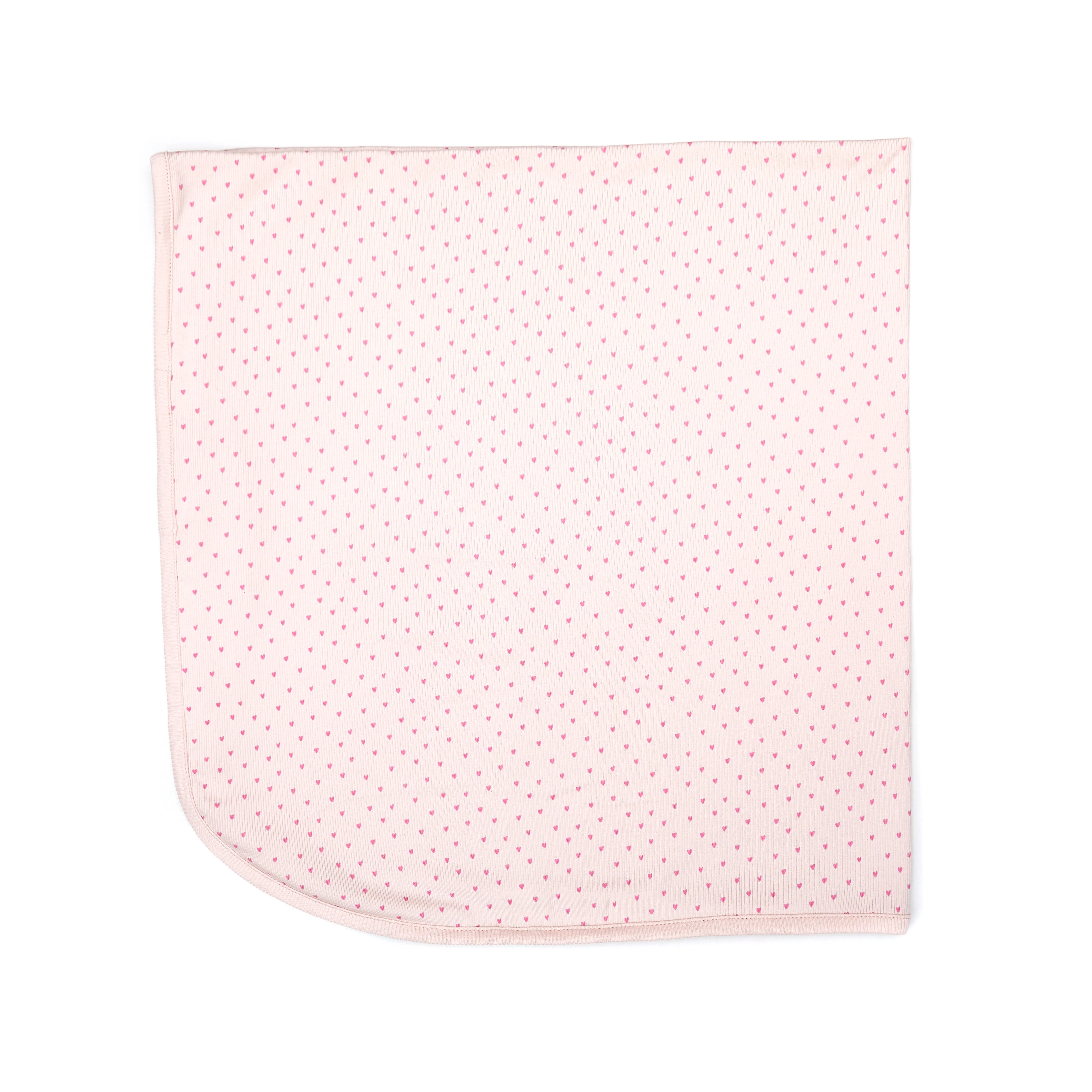 Tun Tun Baby Ribbed Hearts Blanket