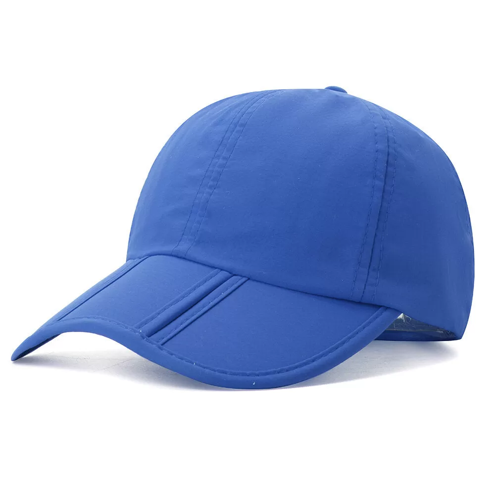 Unisex Quick-drying Baseball Cap Sunshade Casual Outdoors Foldable Cap