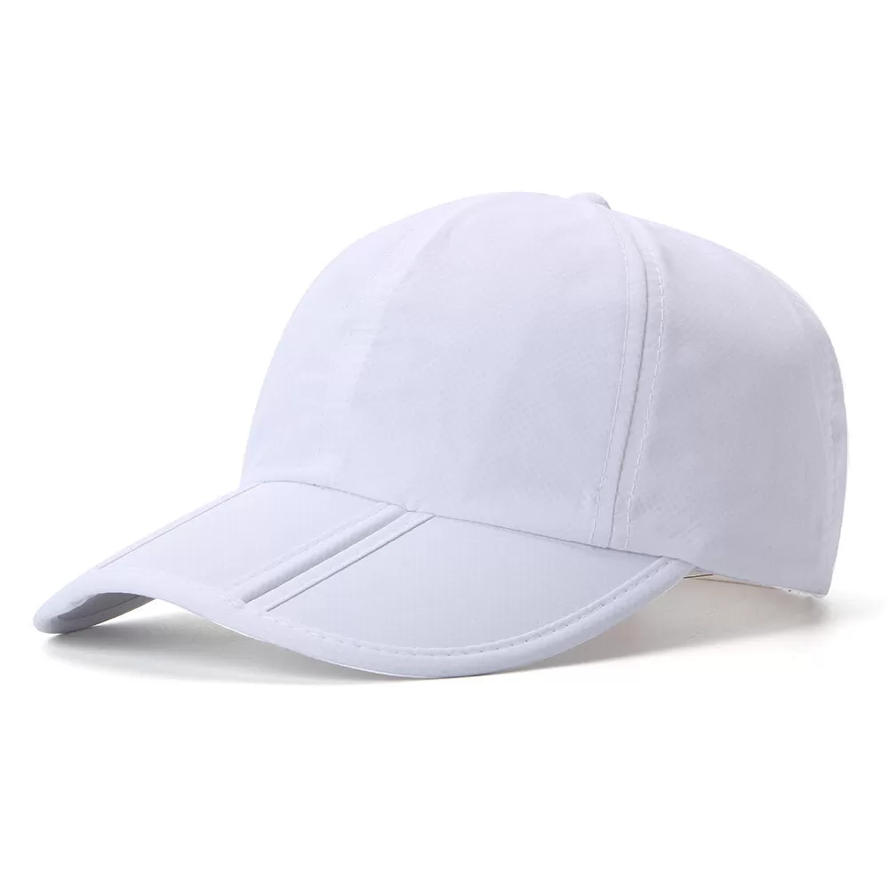 Unisex Quick-drying Baseball Cap Sunshade Casual Outdoors Foldable Cap