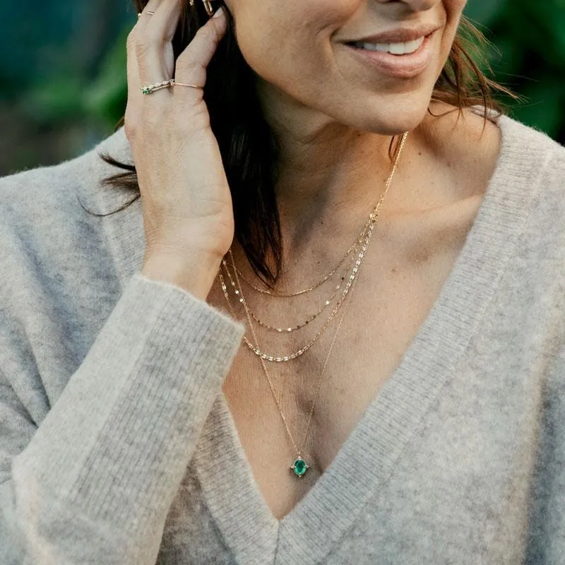 Victorian Emerald Pendant