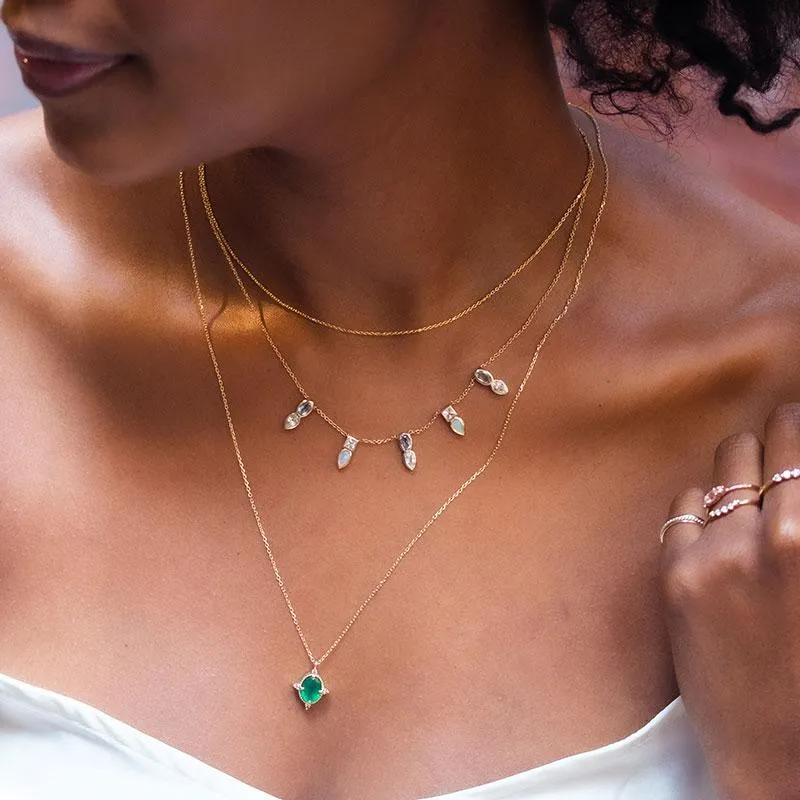 Victorian Emerald Pendant