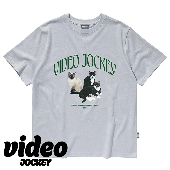 VIDEO JOCKEY  |Unisex Street Style Cotton T-Shirts