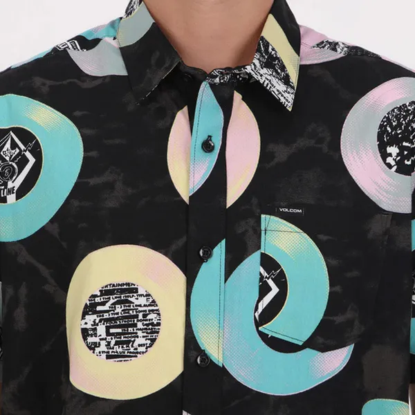 Volcom  |Unisex Street Style Cotton Short Sleeves Shirts