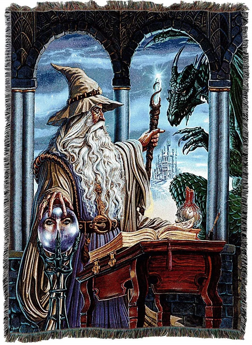 Wizard Emissary Tapestry Throw Blanket