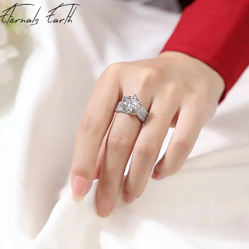 Women Fashion White Stone Rings