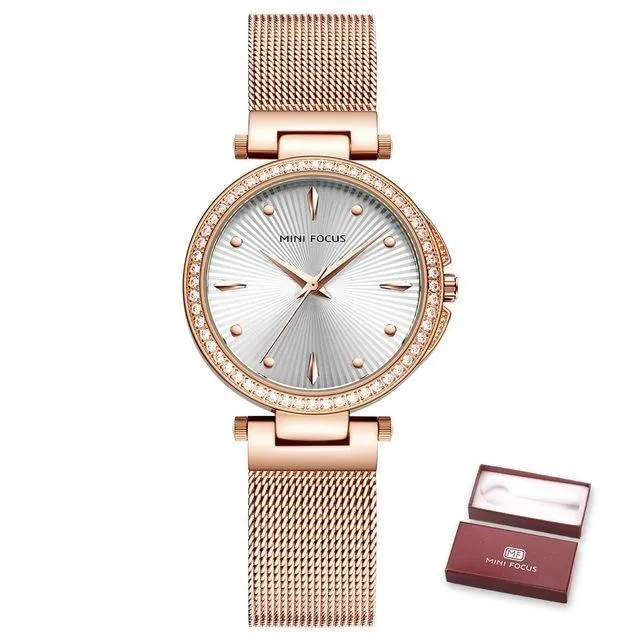 Women's Jewellery Fashion Luxury Diamond Quartz Bracelet Watches