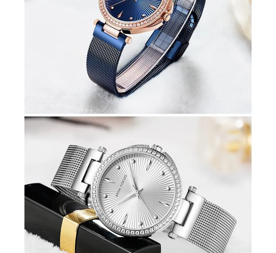 Women's Jewellery Fashion Luxury Diamond Quartz Bracelet Watches