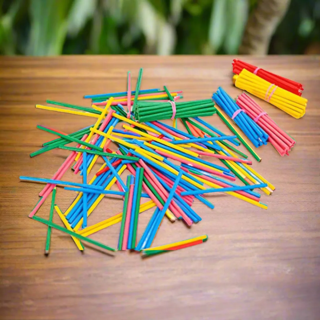 Wooden Counting Sticks, Math learning Toy for Kids