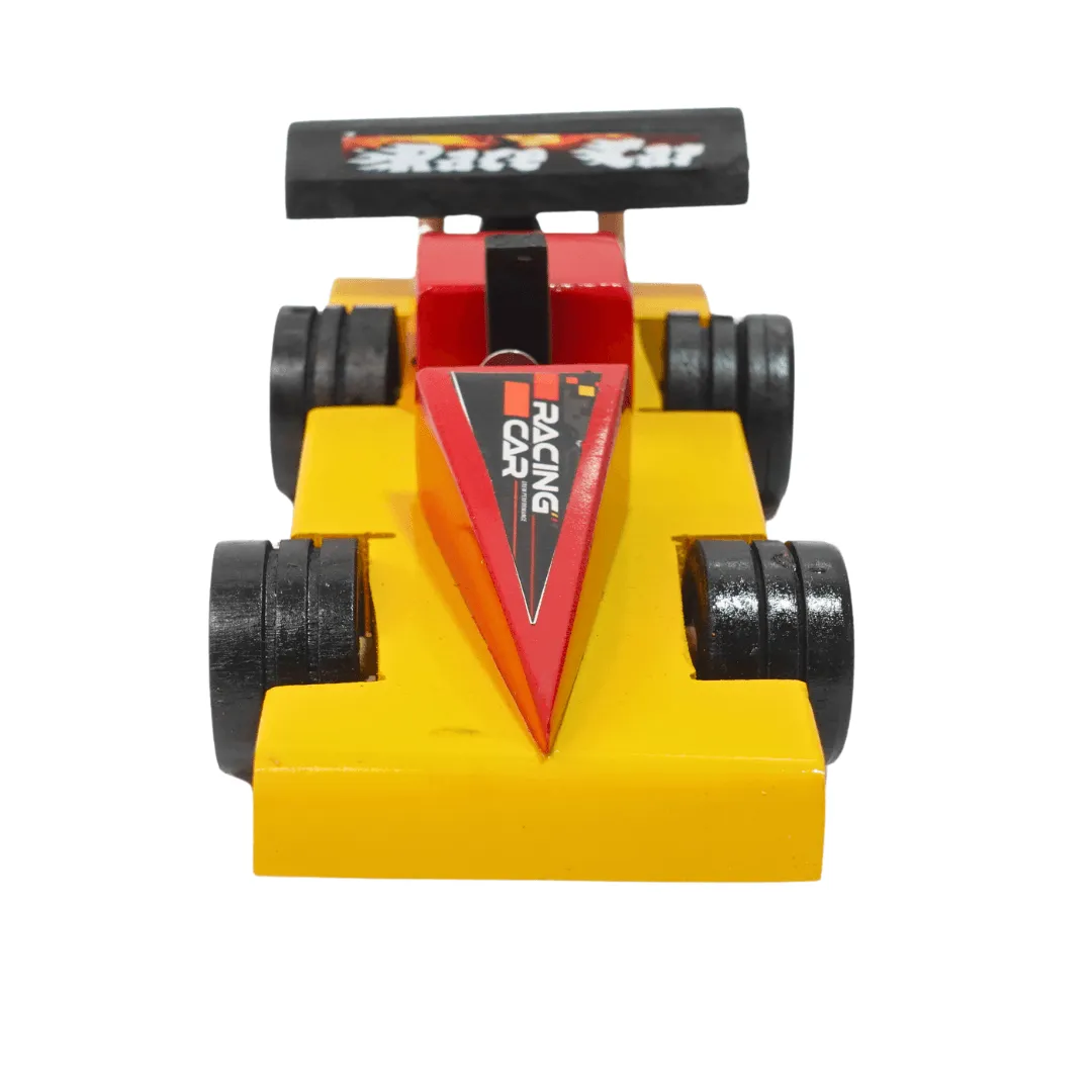 Wooden Race Car for Kids