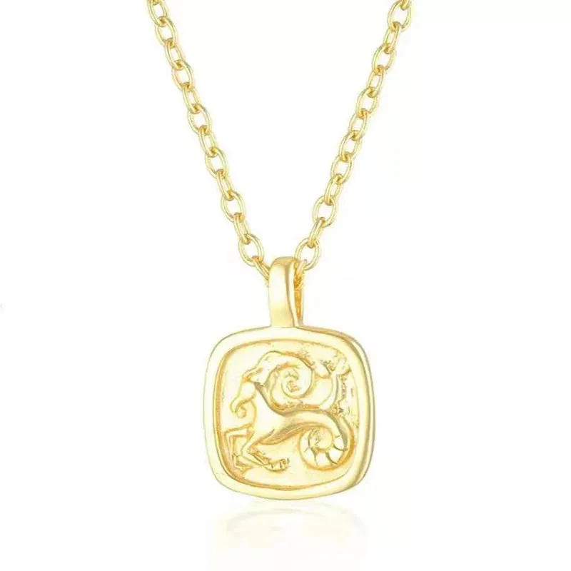 ZODIAC PENDANT NECKLACE