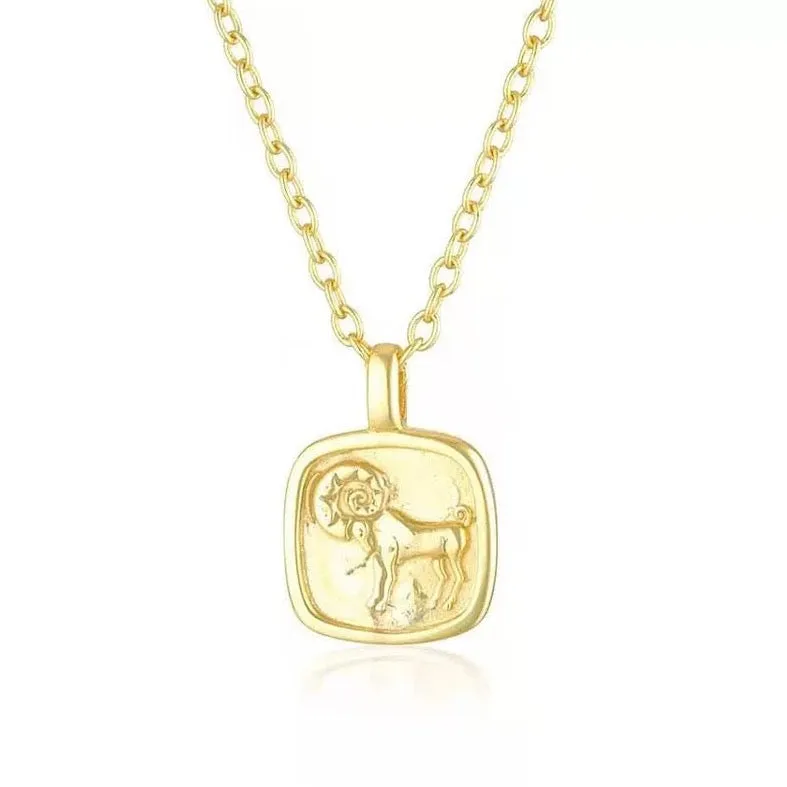 ZODIAC PENDANT NECKLACE